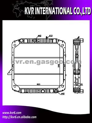 Truck Radiator For MERCEDESLK (84-) 11 TONS Oem 6775001503