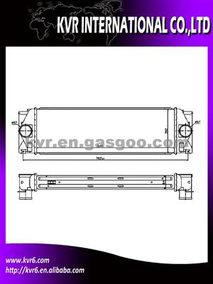 Truck Aluminum Charge Air Cooler For DODGE SPRINTER (06-) 2.7 CRD Oem 9065010101 /2E0145804/68014095AA