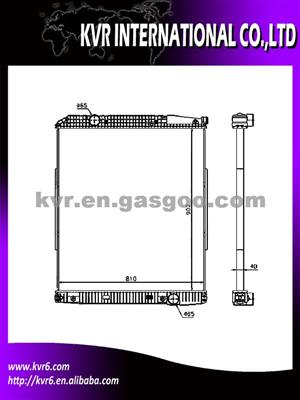 High Cooling Efficiency Truck Radiator For MERCEDES-BENZ ACTROS (96-) 18 Oem 9425001003