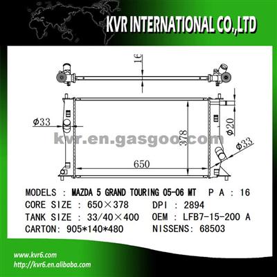 Auto Parts For MAZDA OEM LFB7-15-200A