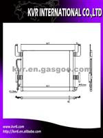 High Performance Truck Condenser For R.V.I PREMIUM/KERAX 96-97 Oem 50 10 230 214