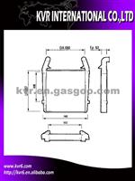 Cheap Aluminum Charge Air Cooler For RVI Oem 5000748694