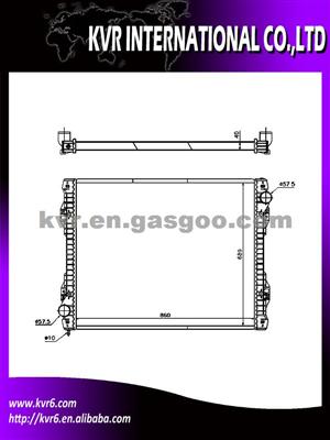 Factory Radiator For SCANIA P(04-)//BUS Oem 1491710/672590/1784615