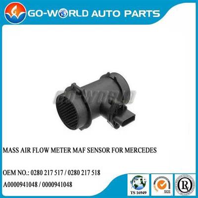 Mass Air Flow Meter MAF Sensor For Benz 0280217517 / 0280217518/ A0000941048 / 0000941048