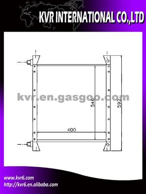 Heavy Duties Condense Rassy For TRUCK FL16/FS7/FS10 95- Oem 1612825