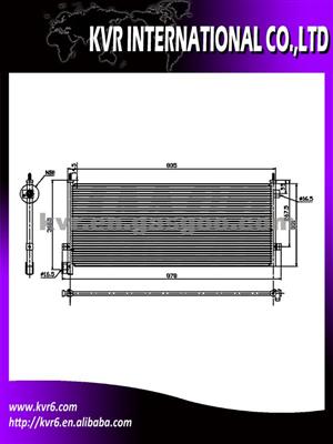 Heavy-Duty Condenser Assy For TRUCK FH12/FH16 98- Oem 3980841