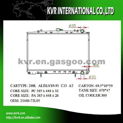 Complete Radiator For INFINITI OEM 21460-73L05