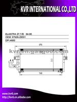 Condenser For Hyundai ELANTRA 97606-28042