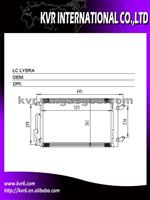 Air Conditioning System Condenser For LANCIA LYBRA Oem 51708843