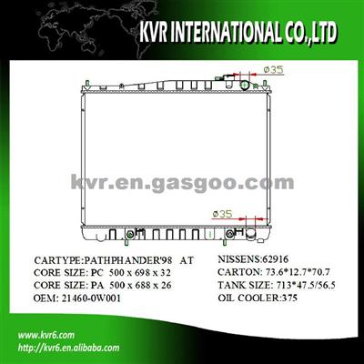 Radiator For INFINITI OEM 21460-0W001/0W510/0W517