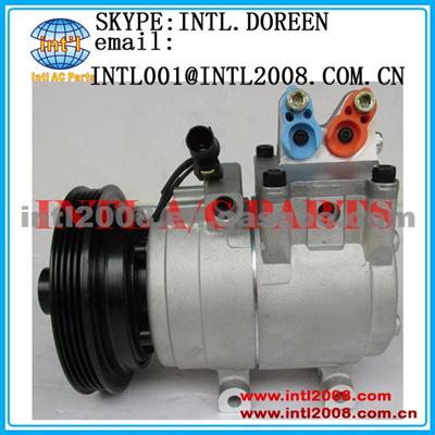 Halla-HCC HS-15 03- 06 Hyundai Porter 2 R134a Compressor Do Ar Condicionado 97701-4F100 DH3AA-03