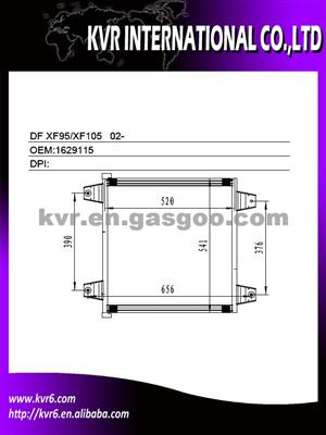 Car A/C Condenser For DAF XF95/XF105 Oem 1629115