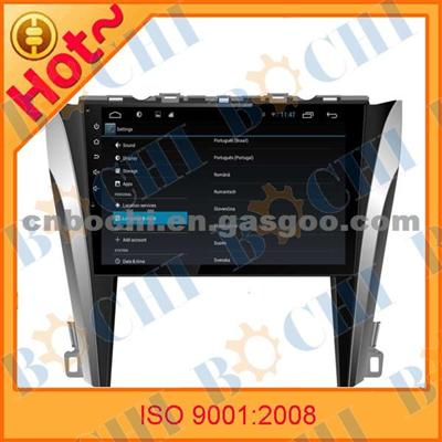 2015 New 10.2 Inch Big Screen Touch Pannel Android 2 Din Car Dvd With Navigation For 2015 Toyota Camry