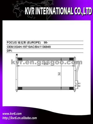 High Quality Condenser For FORD FOCUS (EUROPE) OEM XS4H-19710AC/1136949