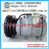 AutomóVeis Ar Condicionado Compressor DENSO 10S17C CAT 320/320C Caterpillar 447220-3845 447220-3846 447220-3847 447220-3848