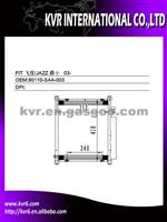 Aftermarket A/C Condenser For HONDA OEM 80110-SAA-003