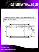 Car Air Conditioning System Condenser For RENAULT LAGUNA I/ESPACE III (TURBO DIESEL) Oem 77 01 204 731
