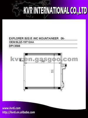 Car A/C Condenser For FORD EXPLORER OEM 6L2Z-19712AA