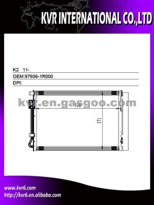 Hyundai Auto Condenser For K2 97606-1R000