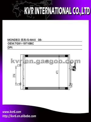 Parellel Flow Condenser For FORD MONDEO IV/S-MAX/GALAXY OEM 7G91-19710BC/LR023921