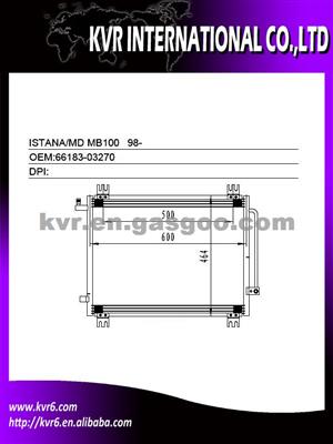 Hyundai Auto Condenser For ISTANA 66183-03270