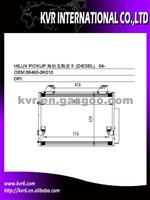 Parellel Flow A/C Condenser For TOYOTA OEM 88460-0K010