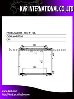 Auto Aluminum Condenser For LAND ROVER FREELANDER I Oem AWR5796