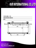 Air Conditioning Condenser For TOYOTA OEM 88450-0B030