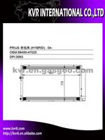 Car Aluminum Condenser For TOYOTA OEM 88450-47020