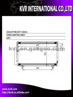 Aftermarket A/C Condenser For TOYOTA OEM 446700-4861