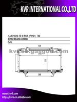 Condenser Factory For TOYOTA OEM 88450-05080
