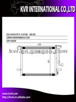 Car Air Conditioning System Condenser For DODGE DAKOTA OEM 55055866AC/55055866AD