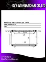 Auto Aluminum Condenser For TOYOTA OEM 88460-20570