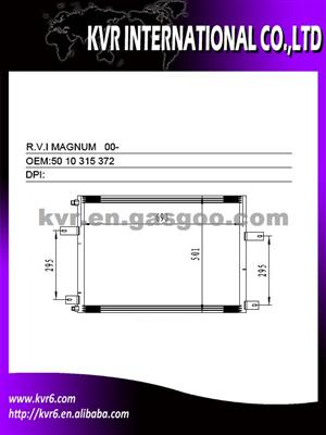 Auto Ac Condenser For RENAULT R.V.I MAGNUM E-TECH 400 Oem 50 10 315 372