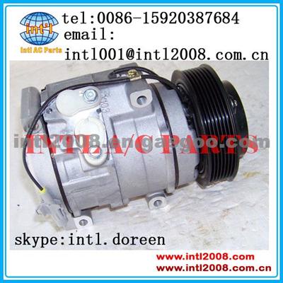 COMPRESSOR DENSO 10S15 7 PK 12V For Toyota Hilux SW4 / SRV 2006 / Trator New Holland CNH Setembro 2009 Sem Polia