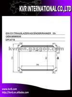 A/C Condenser For CHEVROLET ENVOY/TRAILBLAZER OEM 88986836/89019054