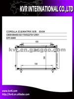 Parellel Flow Ac Condenser For TOYOTA OEM 88450-02170/88450-02270