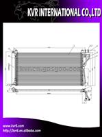 Oe Condenser For HYUNDAI NF/AZERA 06-07 OEM 97606-3L180