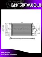Parellel Flow Condenser For HYUNDAI TUCSON 10 OEM 97606-2S500