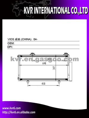 Condenser For TOYOTA OEM 88450-0D130