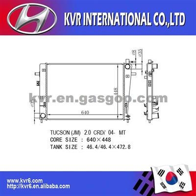 Auto Radiator For Hyundai TUCSON Oem 25310-2E950