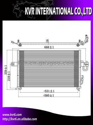 Car Ac Condenser For KIA MAXIMA OEM 97606-22500