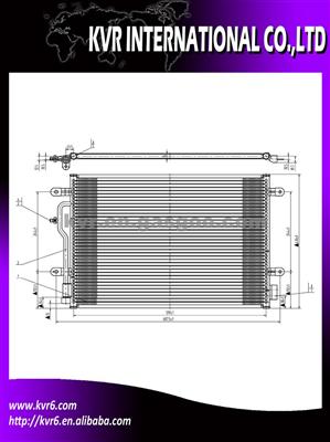 Air Conditioning Condenser For AUDI A4 3.0 00-02 OEM 8E0260403B/8E0260403A/8E0260403K