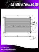 Car Air Conditioning Condenser For FORD ESCAPE 2001-04/2001-2004 TRIBUTE OEM YL8Z19712AA/EC161480A/4095948/4097906/4419063