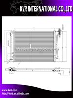Auto Air Conditioning System Condenser For BMW X5 00-04 OEM 6453.8.381.543/64536914216