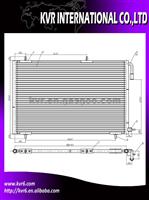 Oe Quality Condenser For PEUGEOT 206 98 OEM 6455.CH/6455.CJ