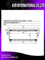 Condenser Manufacturer FOR NISSAN OEM 92110-2M112