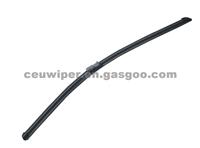 Universal Flat Wiper Blade With Natural Rubber And Spring Steel Backing For Mercedes Benz