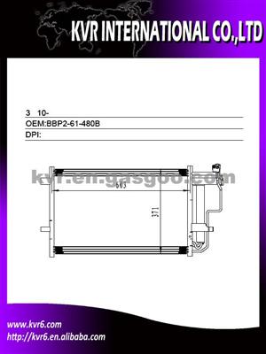 Car Condenser FOR MAZDA OEM BBP2-61-480B