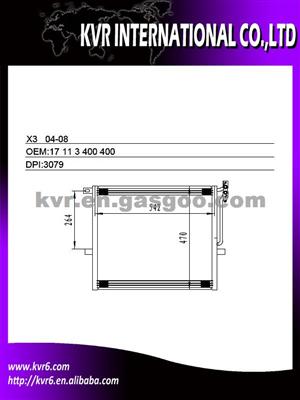 Condenser For BMW E83 X3 Oem 17 11 3 400 400